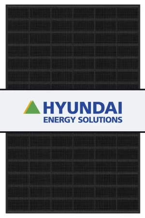 hyundai hit 455 wp – tehokas n tyypin hjt aurinkopaneeli, täysmusta lasi lasi rakenne